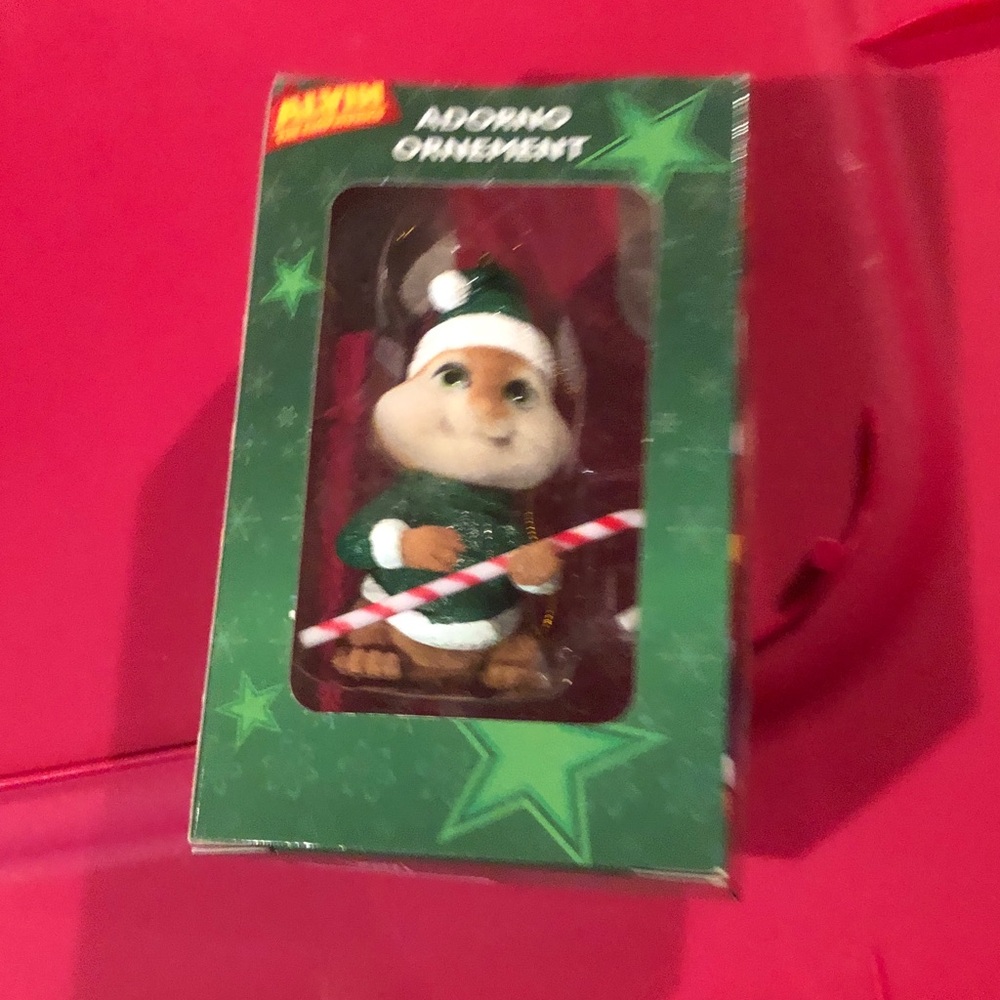 Green Elf Candy Cane Ornament